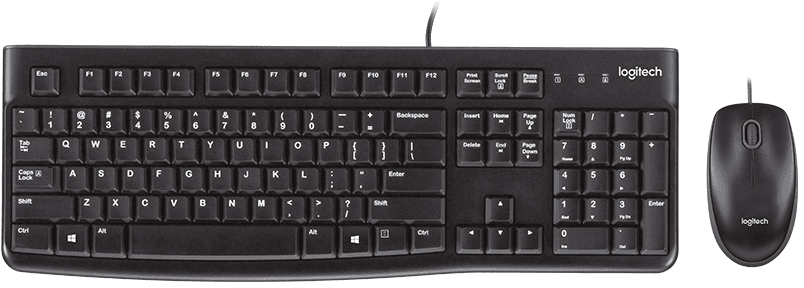 Logitech Business Keyboard , Black - MK120