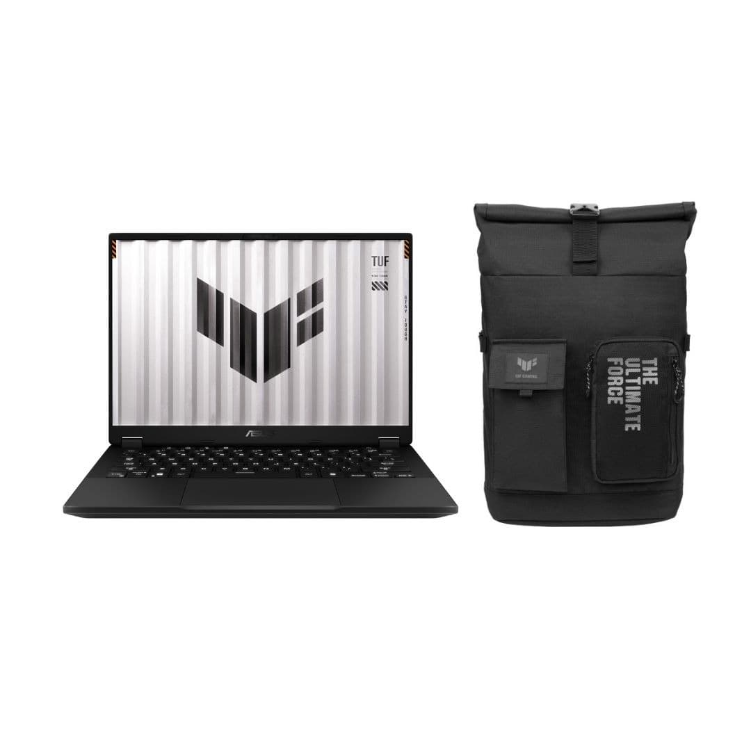 Asus TUF A14 2024 FA401WV-RG053W Laptop ,AMD Ryzen AI 9 HX 370 14 Inch ,1 Terabyte SSD ,16 GB ,NVIDIA GeForce RTX 4060 ,Windows 11 - Jaeger Grey