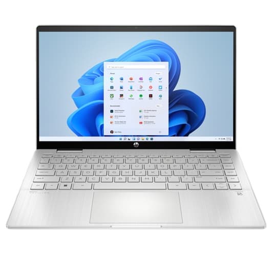 Hp Pavilion x360 14-ek1019ne 9U5Y5EA Laptop ,Intel Core i5-1335U 14 Inch ,512 GB SSD ,8 GB ,Intel Iris XE Graphics ,Windows 11 - Natural Silver