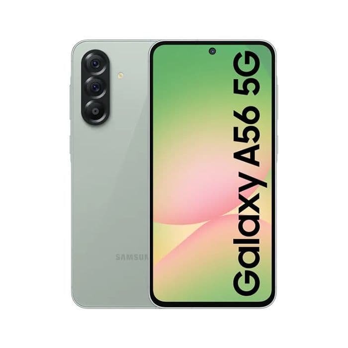Samsung Galaxy A56 , 256 GB , 12 GB , 5G , Dual-SIM - Awesome Olive
