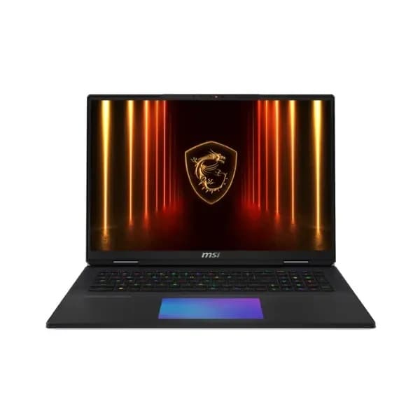 MSI Titan 18 HX AI A2XWJG Gaming Laptop ,Intel Core Ultra 9 285HX 18 Inch ,4 Terabyte SSD ,64 GB ,NVIDIA GeForce RTX 5090 ,Windows 11 - Core Black