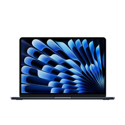 Apple MacBook Air Laptop ,Apple M4 chip with 10-core CPU 13.6 Inch ,512 GB SSD ,16 GB ,Apple 8-core GPU ,macOS - Midnight Black