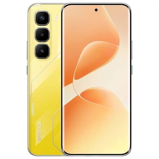Infinix Hot 60 Pro Plus , 256 GB , 8 GB , 4G , Dual-SIM - Yellow Tides