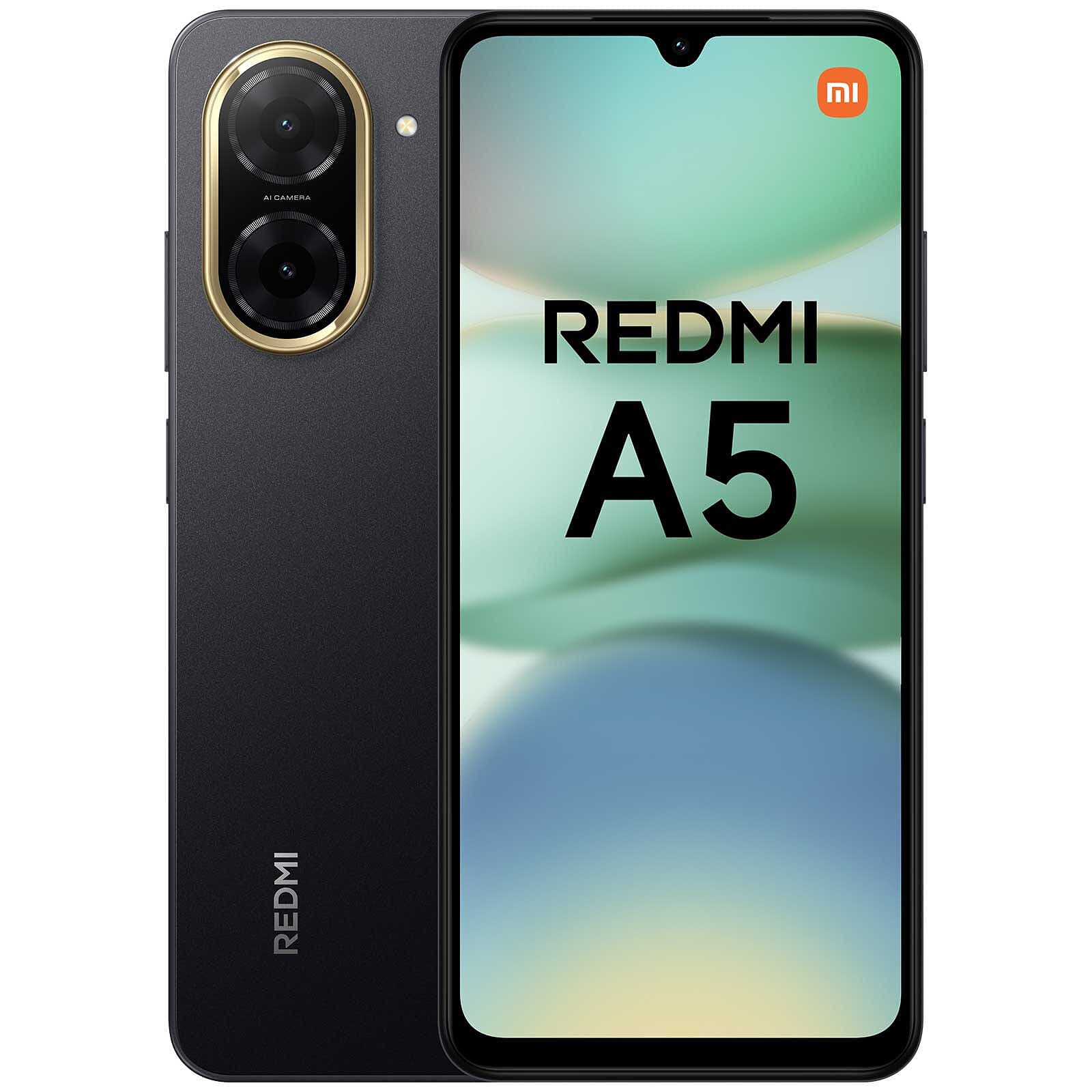 Xiaomi Redmi A5 , 128 GB , 4 GB , 4G LTE , Dual-SIM - Midnight Black