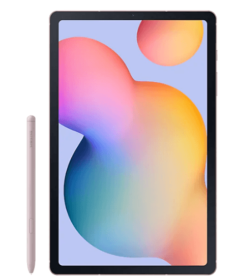 Samsung Galaxy Tab S6 Lite Tablet , 64 GB , 4 GB , 4G , Single SIM , Chiffon Pink