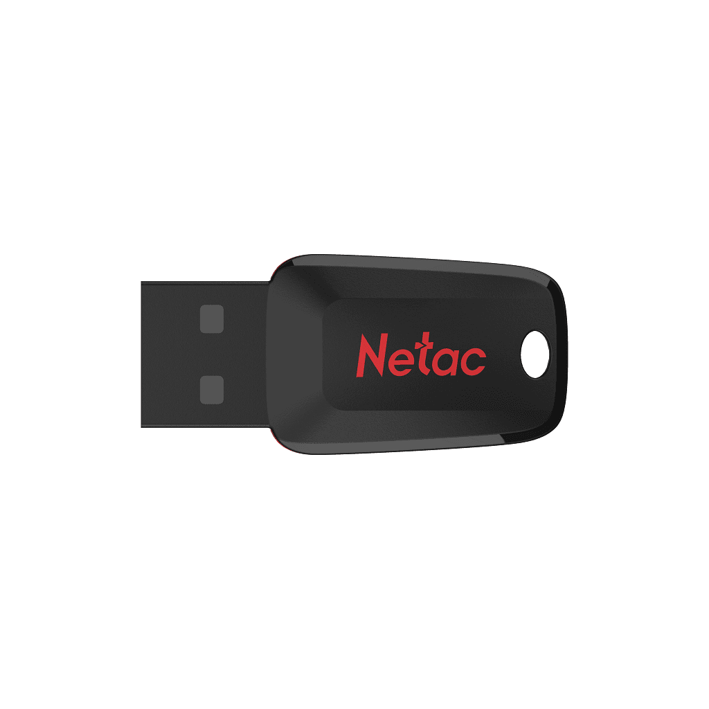 Netac 2 USB Flash Drive , 32 GB , Red Black - U197