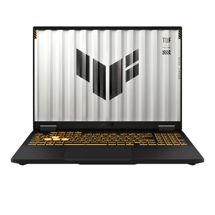 Asus TUF Gaming F16 2025 FX608JHR-RV057W Laptop ,Intel Core i7-14650HX 16 Inch ,512 GB SSD ,16 GB ,NVIDIA GeForce RTX 5050 ,Windows 11 - Jaeger Grey