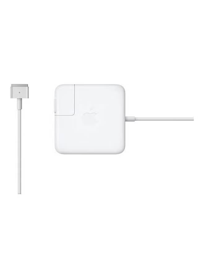 Apple MagSafe-2 Laptop Charger for MacBook Pro With 13-Inch Retina Display , 60 Watt , White