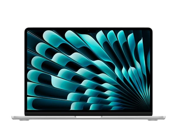 Apple MacBook Air Laptop ,Apple M4 chip with 10-core CPU 13.6 Inch ,512 GB SSD ,24 GB ,Apple 8-core GPU ,macOS - Silver