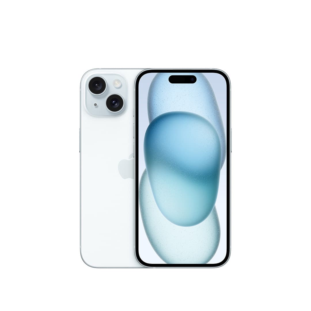 Apple iPhone 15 , 128 GB , 6 GB , 5G , Single SIM - Blue