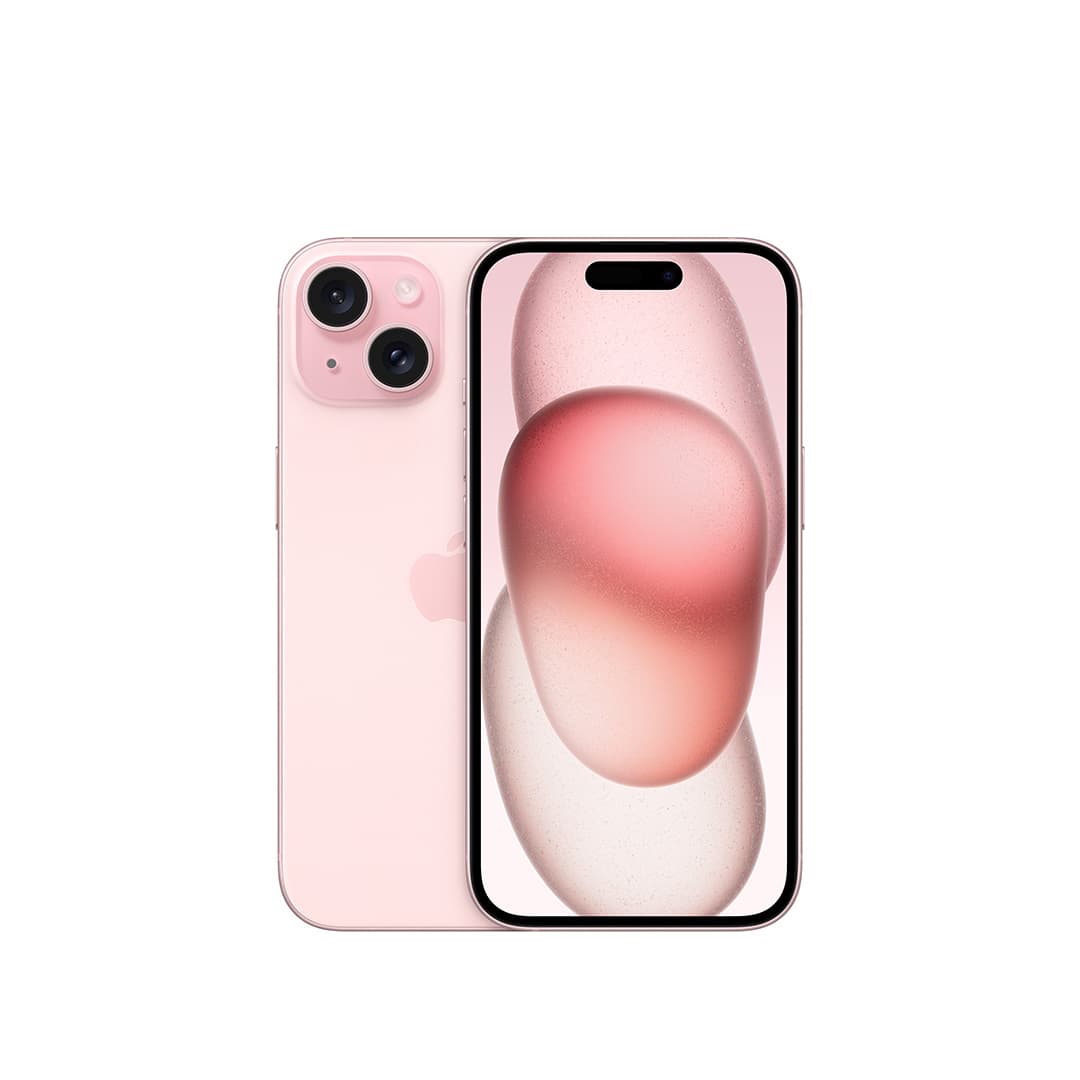 Apple iPhone 15 , 128 GB , 6 GB , 5G , Single SIM - Pink