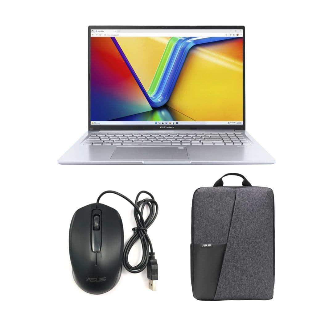 Asus Vivobook 16 X1605VA-OACH007W Laptop ,Intel Core i7-13620H 16 Inch ,512 GB SSD ,16 GB ,Intel UHD Graphics ,Windows 11 - Cool Silver