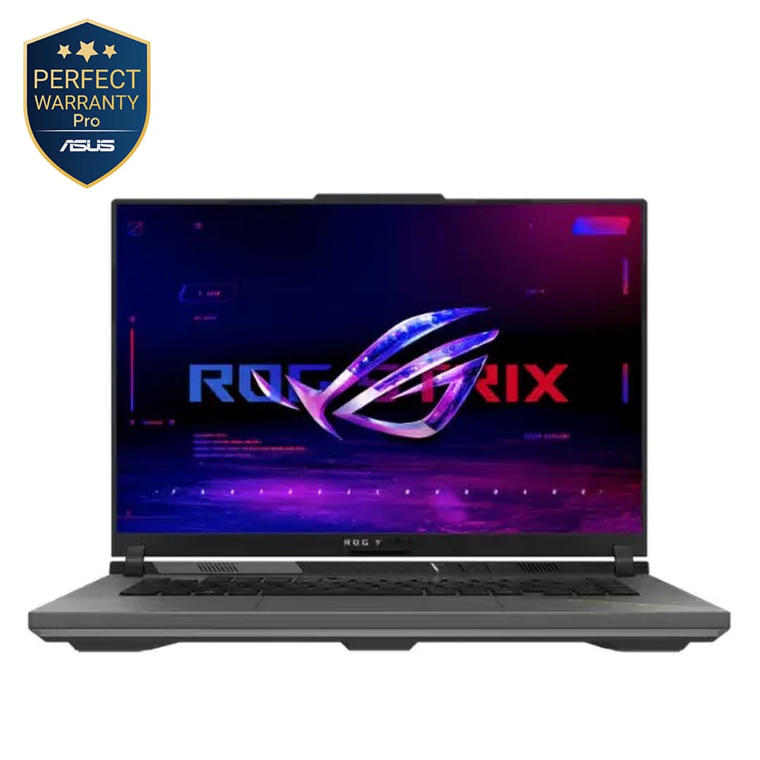Asus ROG Strix G16 G614PR-RV161W Gaming Laptop ,AMD Ryzen 9 8940HX 16 Inch ,1 Terabyte SSD ,16 GB ,NVIDIA GeForce RTX 5070 TI ,Windows 11 - Eclipse Gray