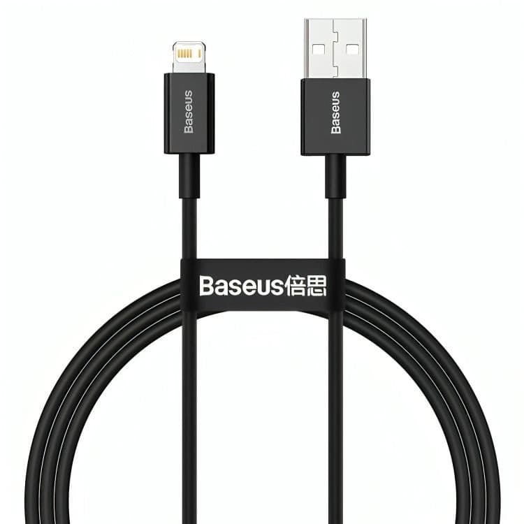 Baseus Lightning Charging Cable 2 Meter Black