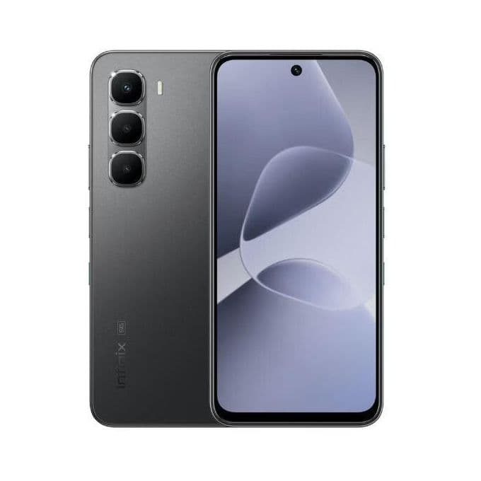 Infinix Hot 60 Pro , 256 GB , 8 GB , 4G LTE , Dual-SIM - Sleek Black