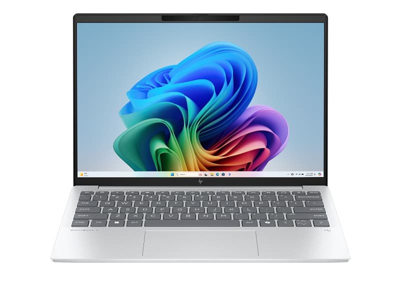Hp OmniBook 7 Aero Next Gen AI 13-bg1003ne C65YHEA Laptop ,AMD Ryzen AI 5 340 13.3 Inch ,512 GB SSD ,16 GB ,AMD Radeon 840M Graphics ,Windows 11 - Glacier Silver