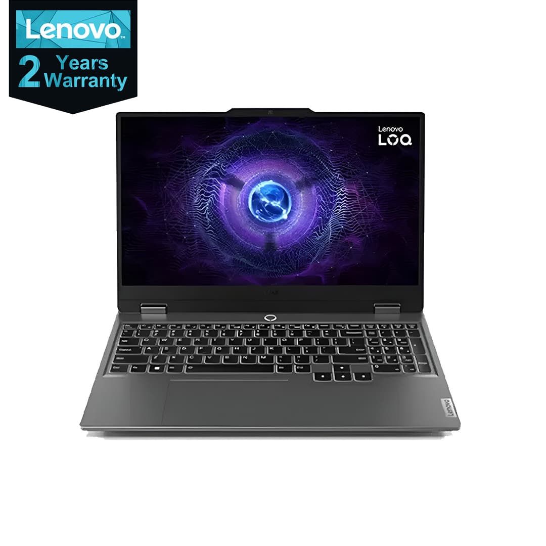 Lenovo LOQ 15IAX9 83GS00SKED Gaming Laptop ,Intel Core i5-12450HX 15.6 Inch ,512 GB SSD ,12 GB ,NVIDIA GeForce RTX 2050 ,Windows 11 - Luna Grey