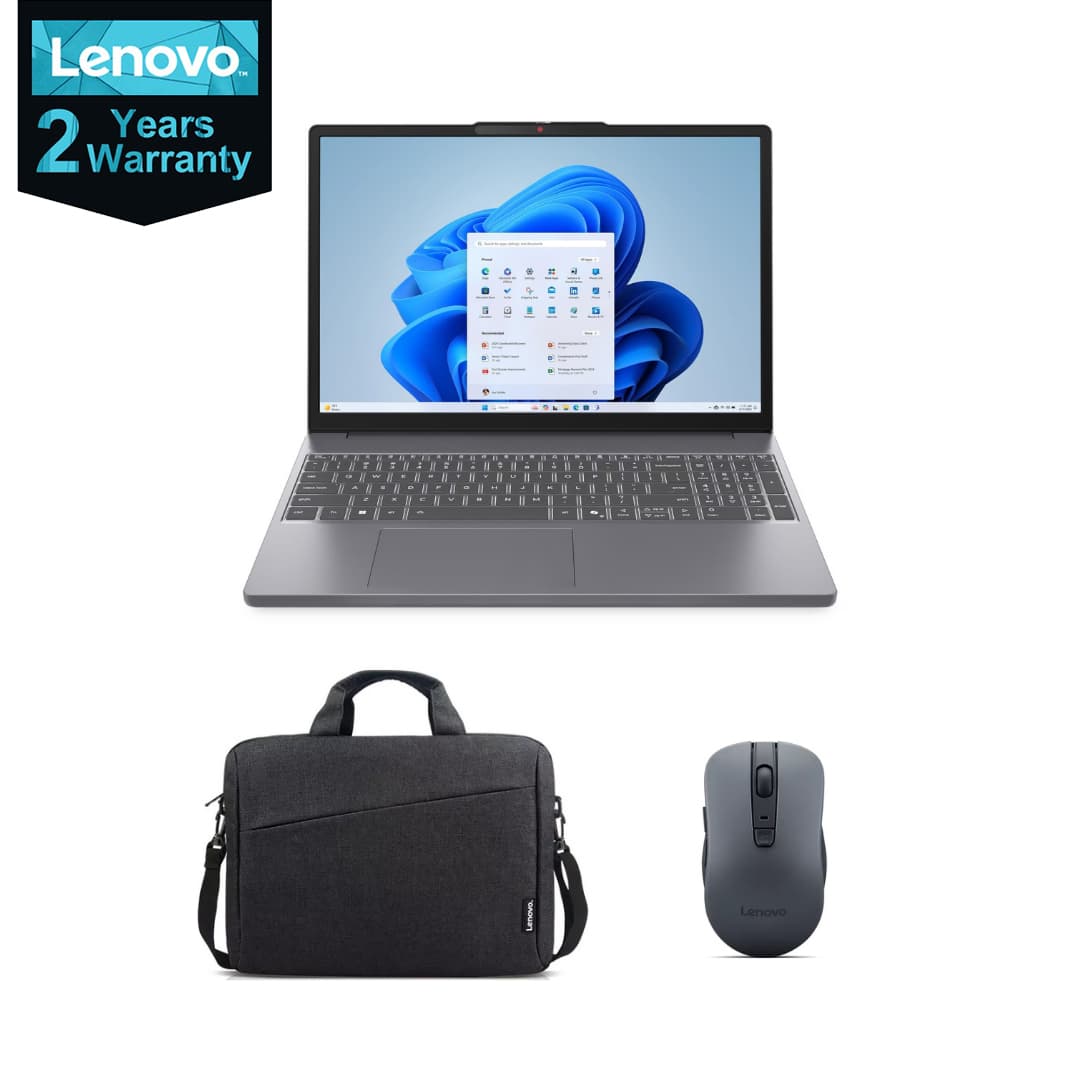 Lenovo IdeaPad Slim 3 15IRH10 - 83K100FMED Laptop ,Intel Core i5-13420H 15.3 Inch ,512 GB SSD ,16 GB ,Intel UHD Graphics ,Windows 11 - Luna Grey