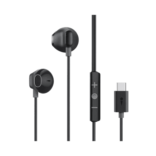 Oraimo Halo Airy Wired Earphones , Black - OEP-650