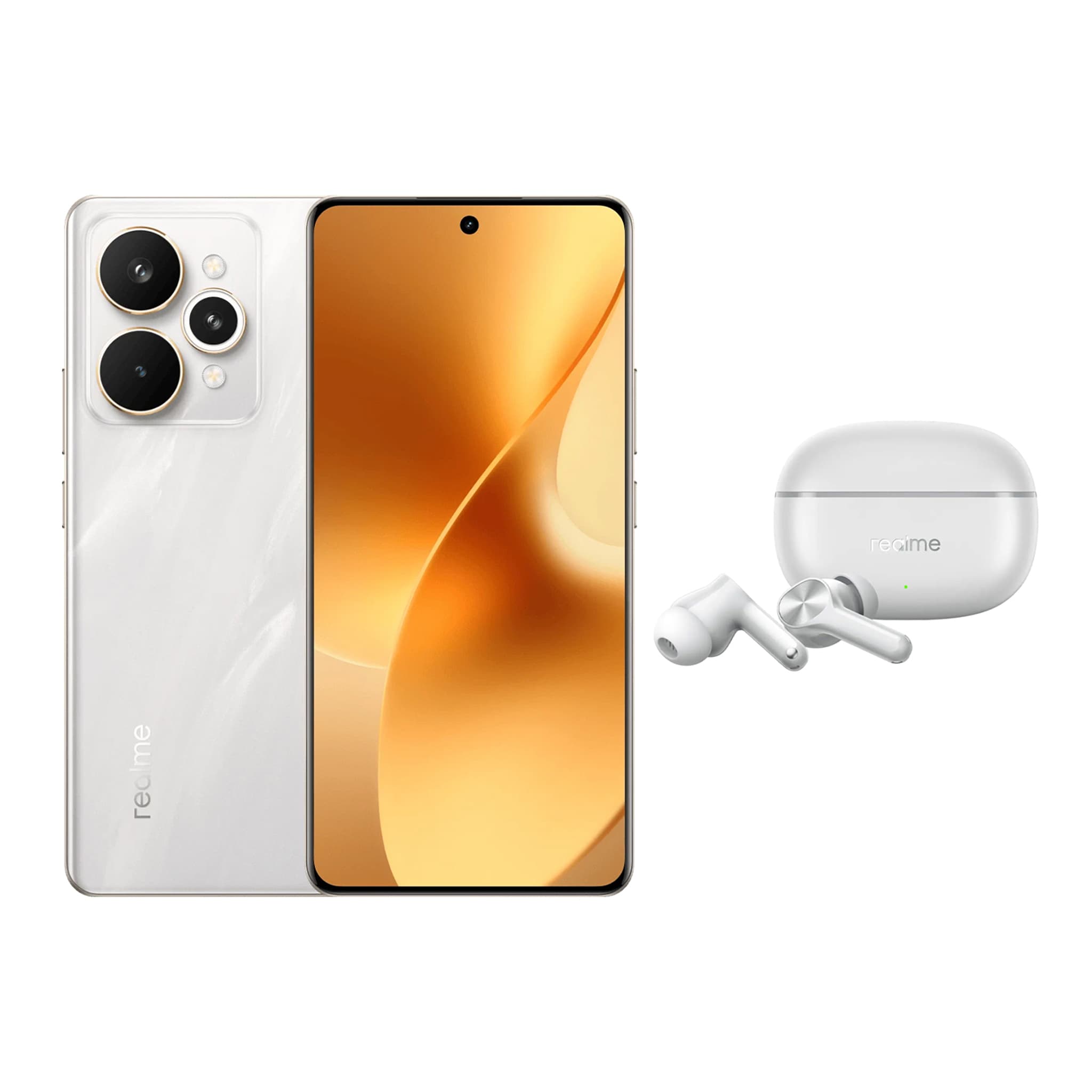 Realme 15 Pro , 256 GB , 12 GB , 5G , Dual-SIM - Flowing Silver