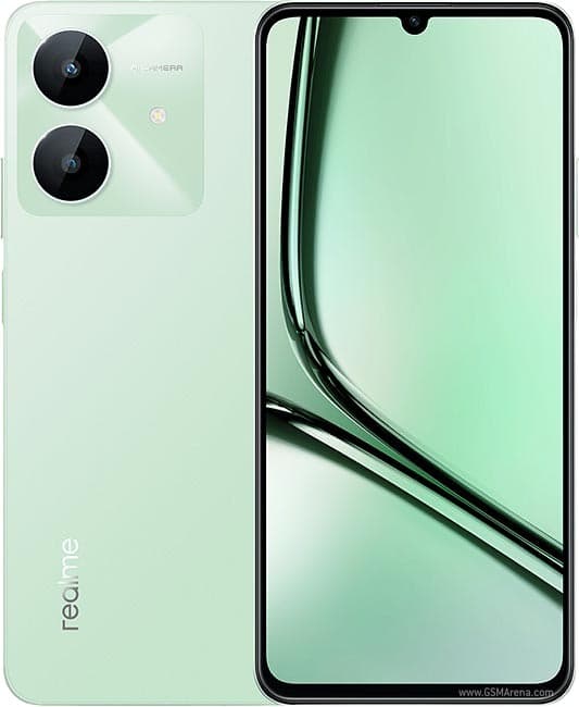 Realme Note 60x , 64 GB , 3 GB , 4G LTE , Dual-SIM - Green