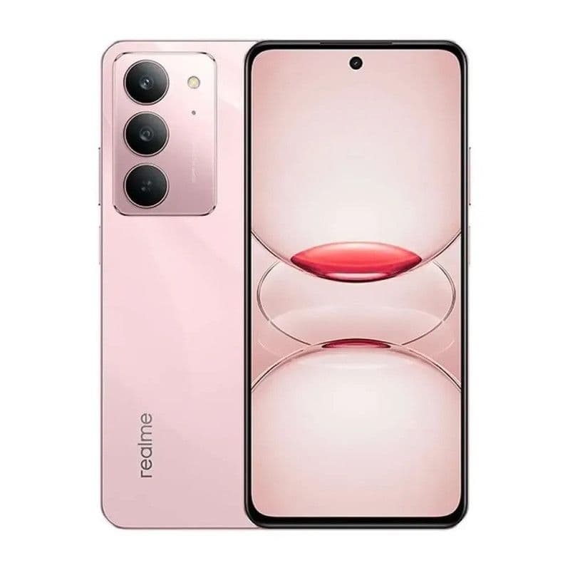 Realme C75x , 128 GB , 6 GB , 4G , Dual-SIM - Coral Pink