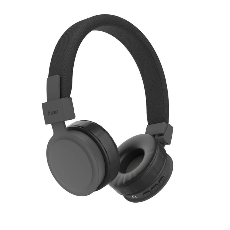 Hama Freedom Lit On Ear Headphones , Black