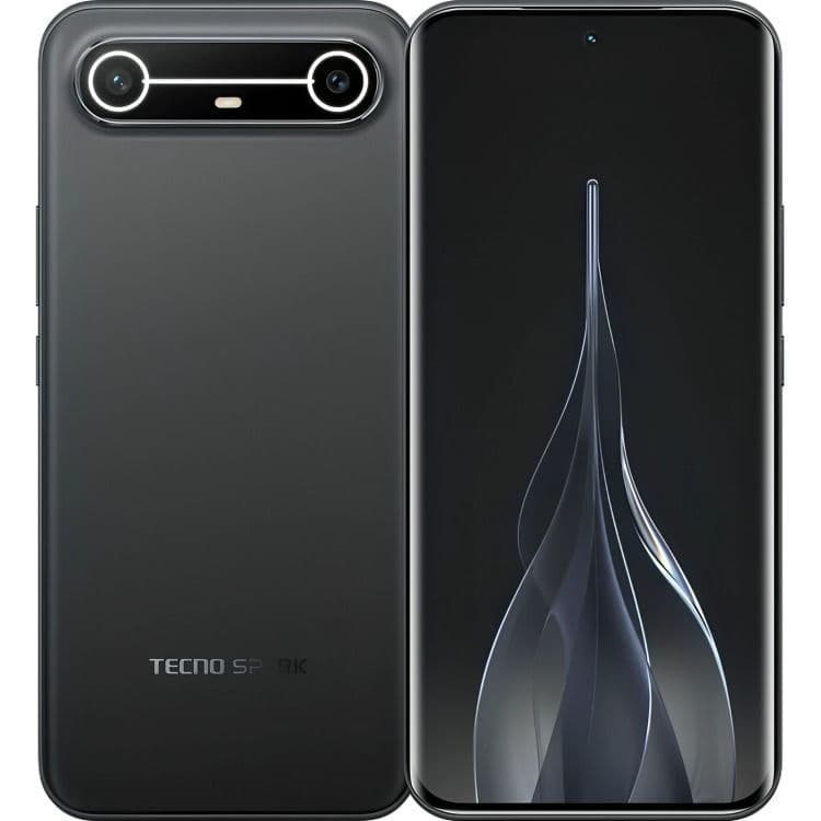 Tecno Spark Slim , 256 GB , 8 GB , 4G , Dual-SIM - Cool Black