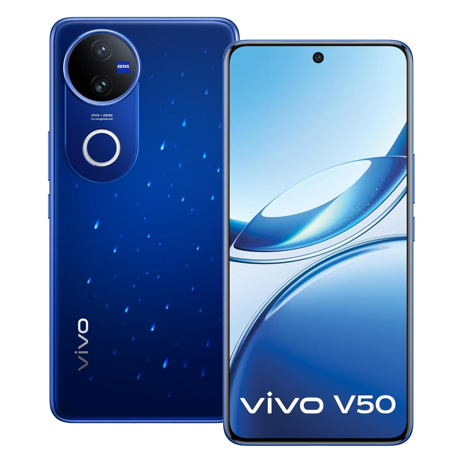 Vivo V50 , 128 GB , 6 GB , 5G , Dual-SIM - Blue