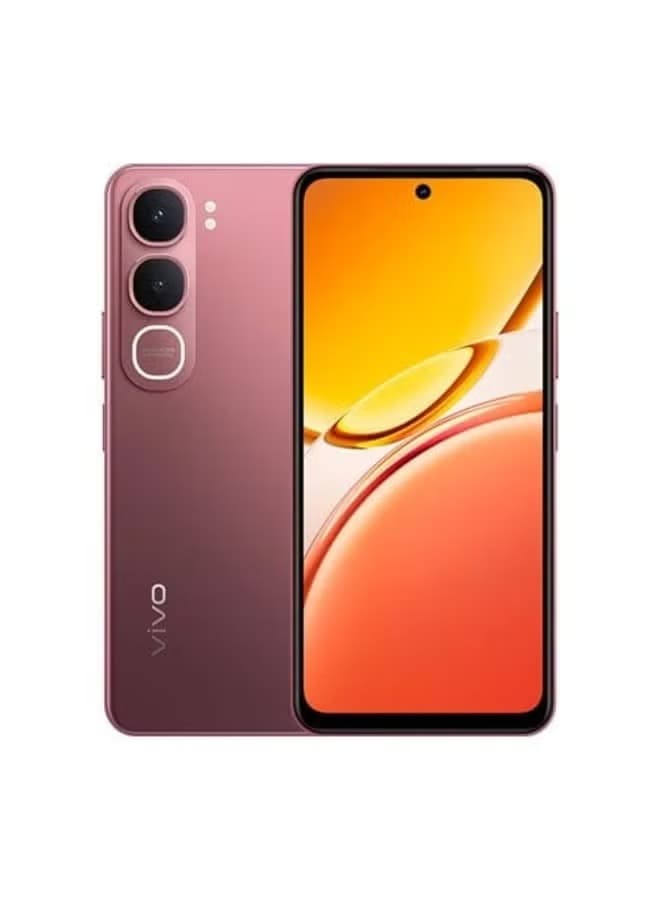 Vivo Y21D , 128 GB , 4 GB , 4G , Dual-SIM - Coral Red