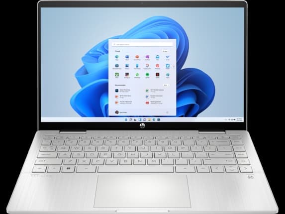 Hp Pavilion X360 14-EK0012 Laptop ,256 GB SSD ,8 GB ,Intel UHD Graphics ,Windows 11 - Natural Silver