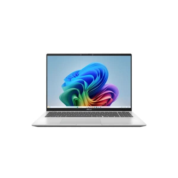 Asus Vivobook 16 X1607QA-MB054W Laptop ,Qualcomm Snapdragon X X1 26100 16 Inch ,1 Terabyte SSD ,16 GB ,Qualcomm Adreno ,Windows 11 - Cool Silver