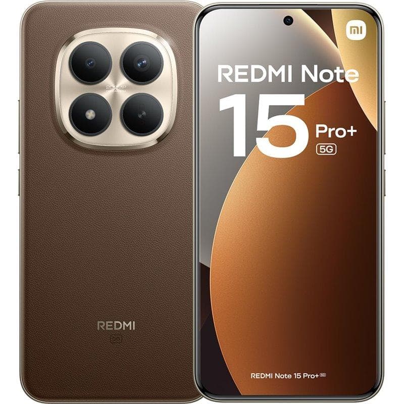 Xiaomi Redmi Note 15 Pro Plus , 512 GB , 12 GB , 5G , Dual-SIM - Mocha Brown