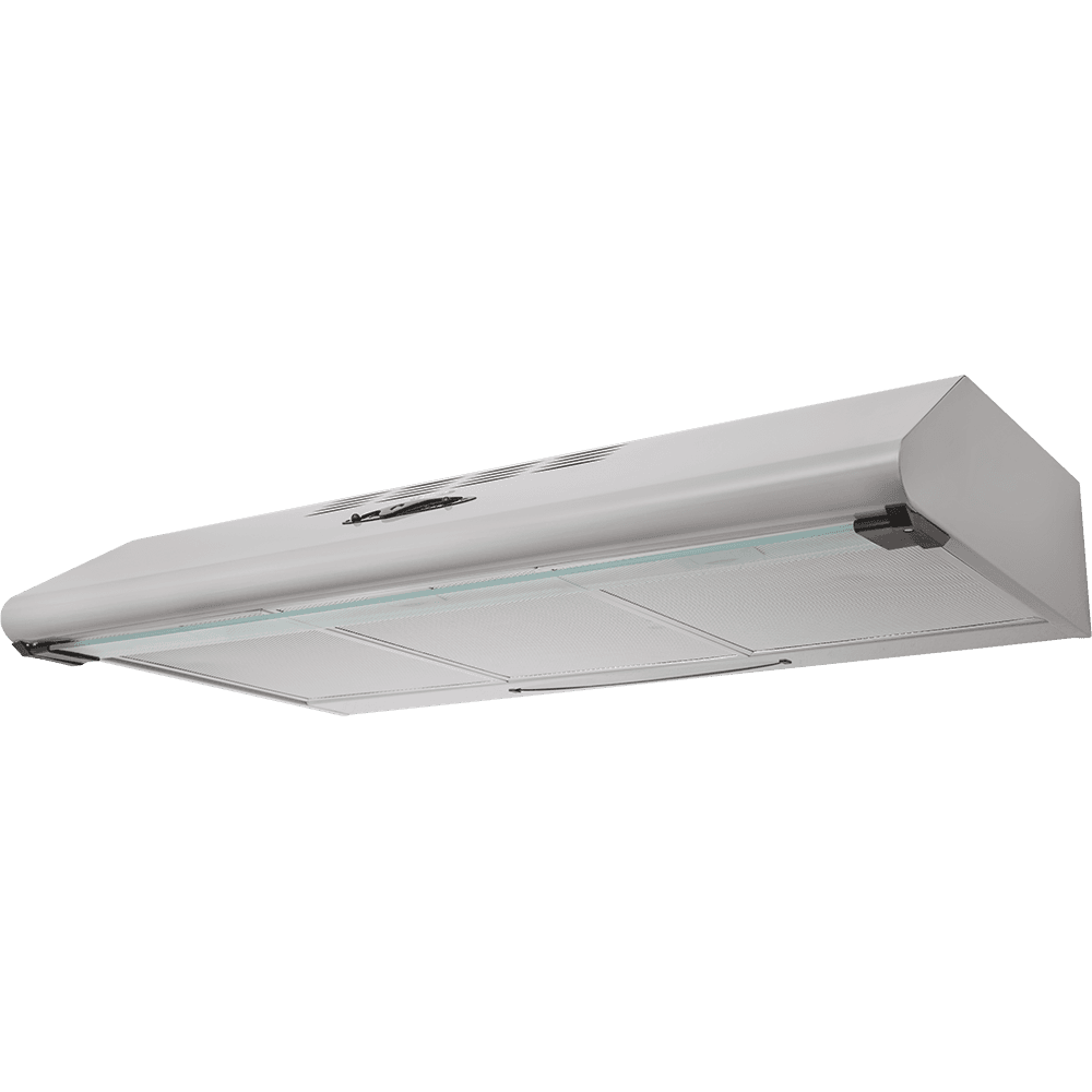 Premiere Nova3-Metal Built-In Flat Hood , 90 Centimeter , Silver