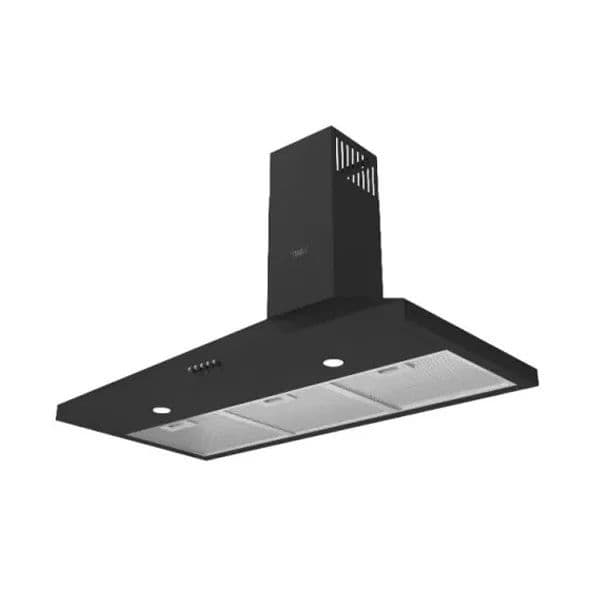 Teva Built-In Pyramids Hood , 90 Centimeter , Black Glass - D4.9-850