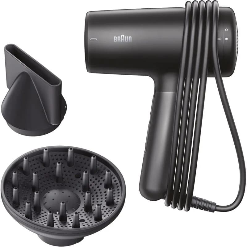 Braun Hair Dryer 2100 Watt , Black - BRHD425E