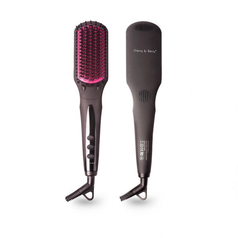 CH & BE Hair Brush 450 Fahrenheit , Purple and Black - AD-039