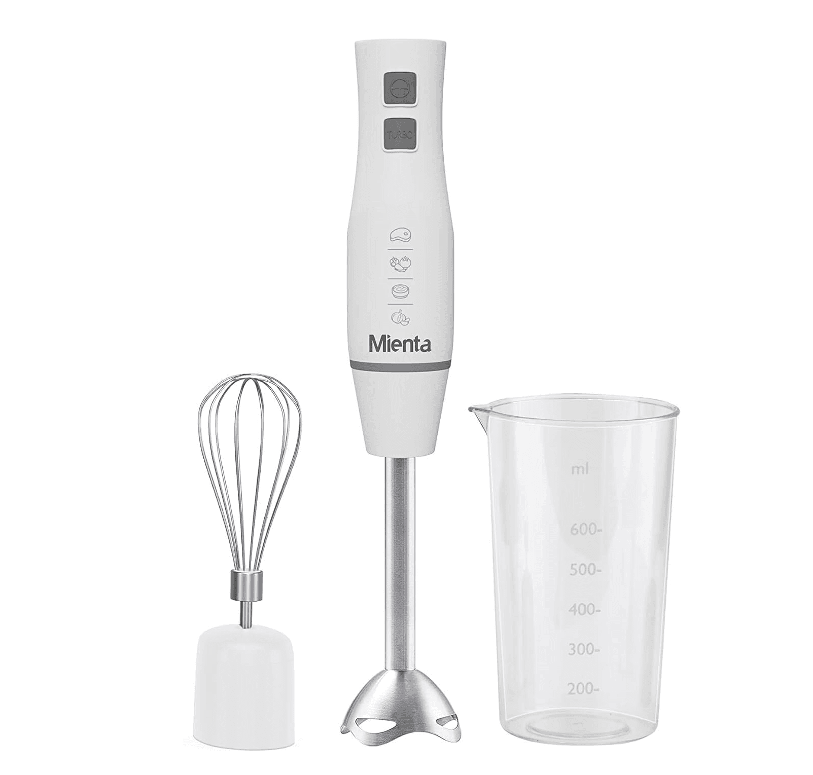 Mienta Vitesse Hand Blender with Attachments 450 Watt White - HB111938A