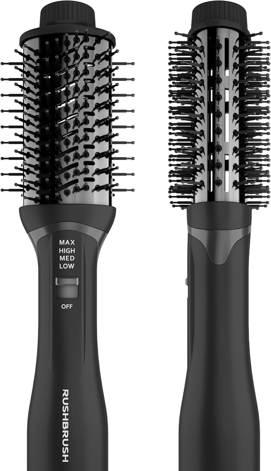 Rush Brush V2 Lite Hair Styler 1200 Watt , Black