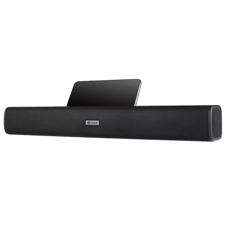 Kisonli LED803 Portable Bluetooth Speaker , Black
