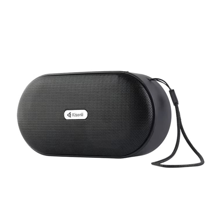 Kisonli S8 Plus Portable Bluetooth Speaker , Black