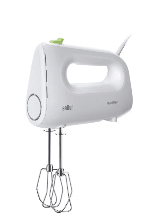Braun MultiMix 1 Hand Mixer 450 Watt White - HM 1100
