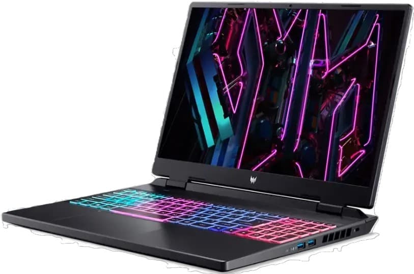 Acer PREDATOR HELIOS NEO 16 PHN16-72-73U2 Gaming Laptop ,Intel Core i7-14650HX 16 Inch ,512 GB SSD ,16 GB ,NVIDIA GeForce RTX 4060 ,Windows 11 - Abyssal Black