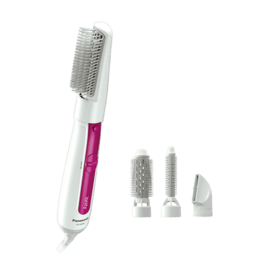 Panasonic Ionity Hair Styler 650 Watt , White Pink - EH-KE46