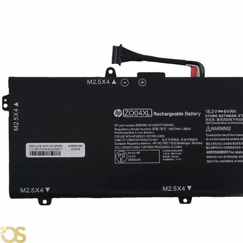 Generic HP ZO04XL Laptop Battery for HP ZBook Studio G3 G4 ZO04XL - ZO04XL