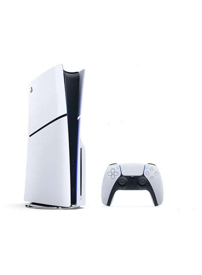 Sony Slim Disc Edition 1 Terabyte , 1 Controllers , White