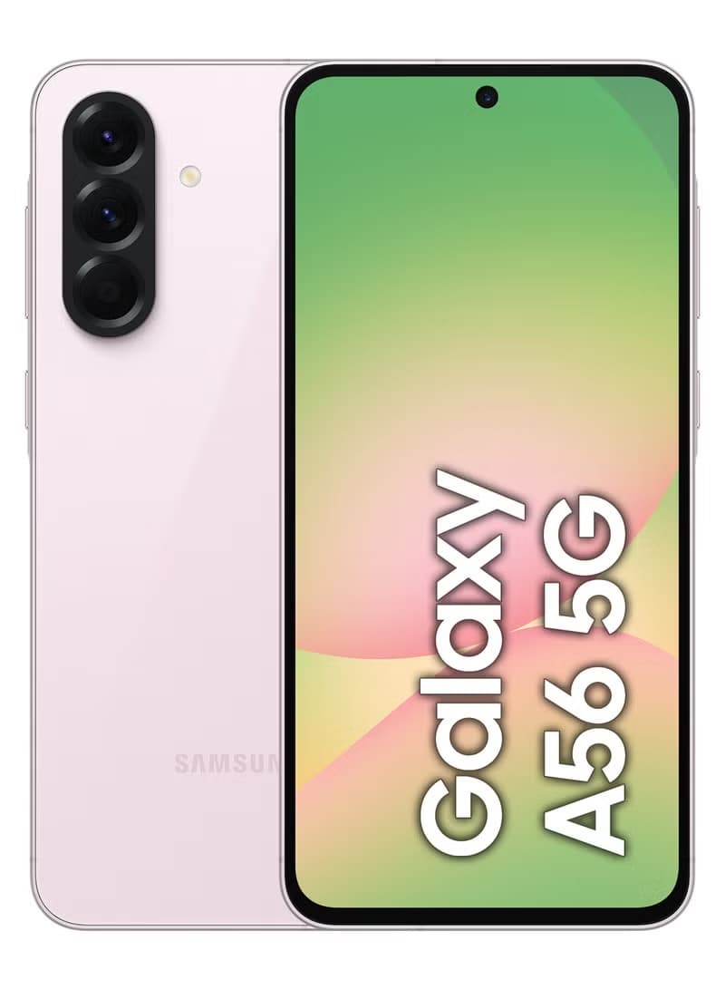 Samsung Galaxy A56 , 128 GB , 8 GB , 5G , Dual-SIM - Awesome Pink