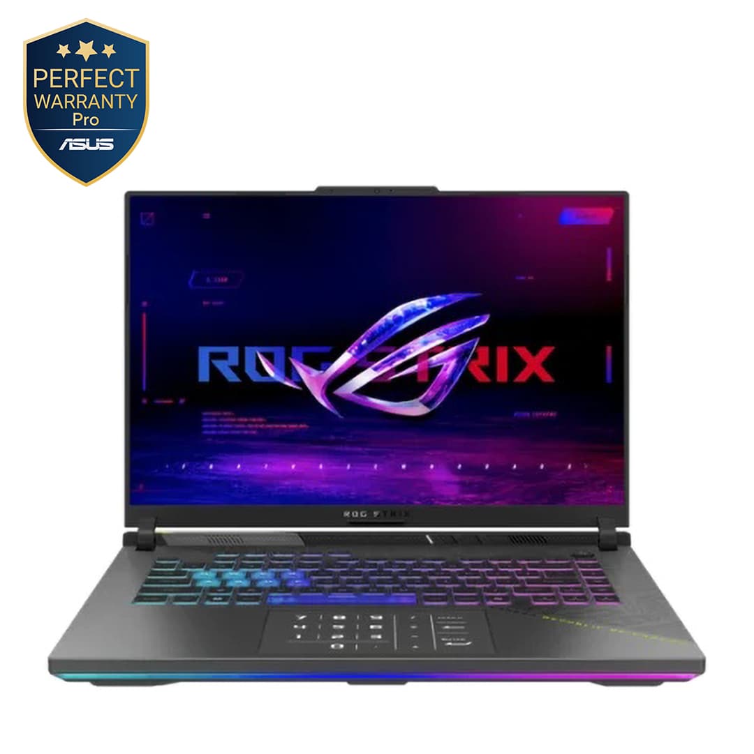 Asus ROG Strix G16 G614FP-GR169W Gaming Laptop ,AMD Ryzen 9 9955HX 16 Inch ,1 Terabyte SSD ,16 GB ,NVIDIA GeForce RTX 5070 ,Windows 11 - Eclipse Gray