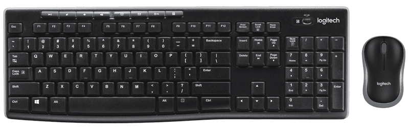 Logitech MK270 Combo Business Wireless Keyboard and Mouse , Black - 920-004519