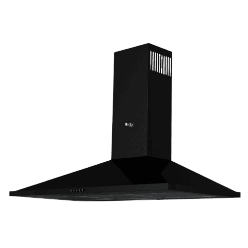 Purity ETO Pro Plus Built-In Pyramids Hood , 90 Centimeter , Black